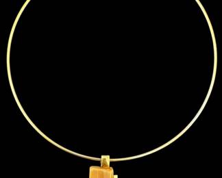 Trifari Pendant Collar Necklace