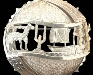 900 Silver PendantBrooch