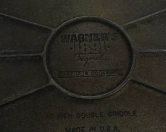 Wagner double skillet