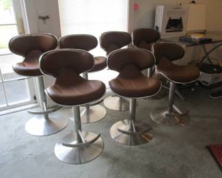 Aviator bar stools