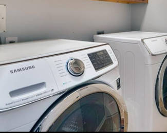 Washer and dryer