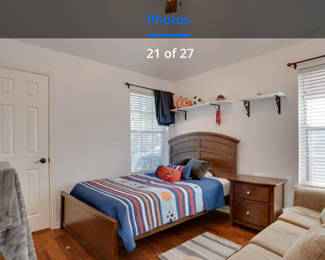 Oak full-Size Bed set with night stand