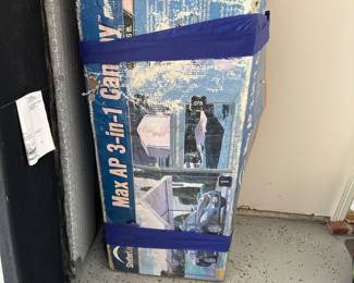 max ap 3 in 1 canopy sided tent. used once