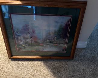 kinkade cross stitch