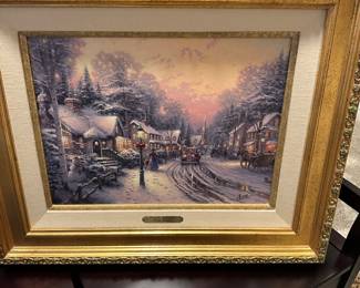 kinkade village christmas Christmas Cottage VIII