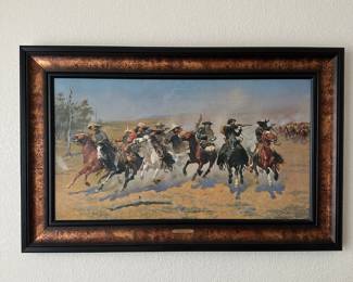 frederic remington A dash for the timber
