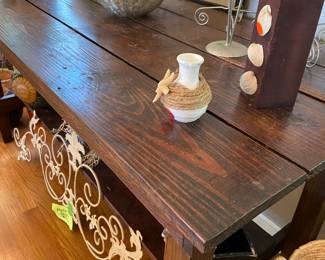 Very sturdy dining table 60” x 25”