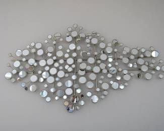 mirrored wall art