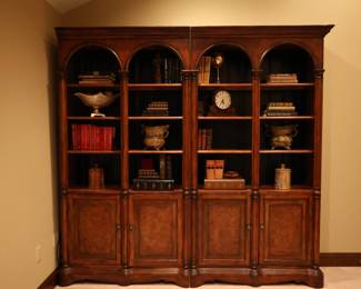 Bookshelves with doors (two available - shown together)