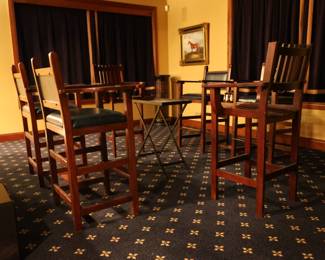 Individual director chairs (2 available - $100 each)
Double director chairs (2 available - $175 each)