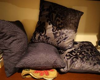 throw pillows