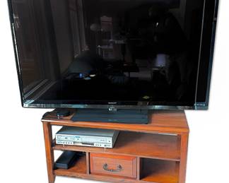 Sharp AQUOS Quattron 60 3D Liquid Crystal TV Model No. LC60LE835U