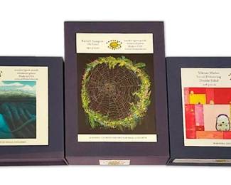 Artifact Wooden Jigsaw Puzzles, Set of 3 Rachell Sumpter, Allen Douglas, More