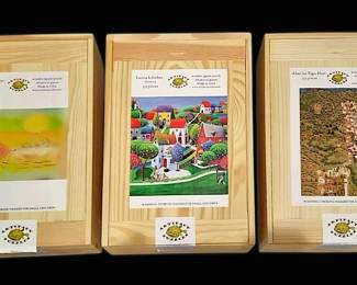 Artifact Wooden Jigsaw Puzzles, Set of 3 Iwona Lifsches, Rachell Sumpter, More