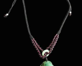 Jade Buddha Necklace