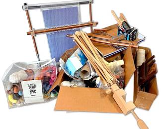 Loom, Yarn, Textile Art Supplies