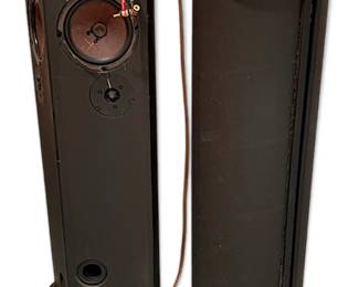 Two DCM Time Window Floor Speakers