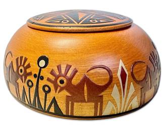 German Obando Mopa Mopa Pasto Narino Trinket Box