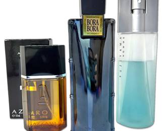 Azzaro Pour Homme Eau de Toilette, Claiborne Bora Bora Cologne, Fujiyama Homme Eau de Toilette
