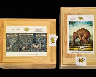 Artifact Wooden Jigsaw Puzzles, Set of 2 Kevin Sloan John Henry Dearle