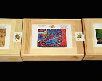 Artifact Wooden Jigsaw Puzzles, Set of 3 Eric Joyner, Yuri Gorbachev, More