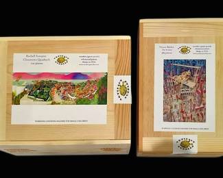 Artifact Wooden Jigsaw Puzzles, Set of 2 Victor Molev Rachell Sumpter