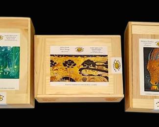 Artifact Wooden Jigsaw Puzzles, Set of 3 Methane Studios, Jethro Buck, More