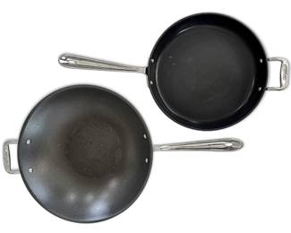 AllClad 14 Wok 12 Skillet