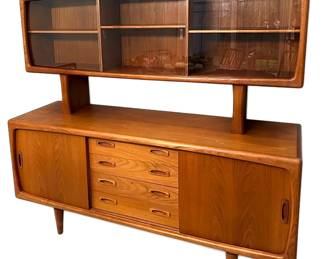 001 Danish MCM Teak Sideboard, Made by H.P. Hansen