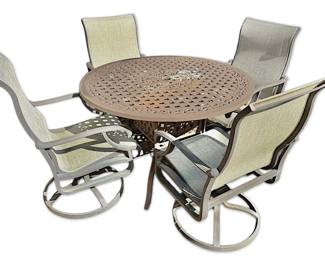 Brown Outdoor Patio Set