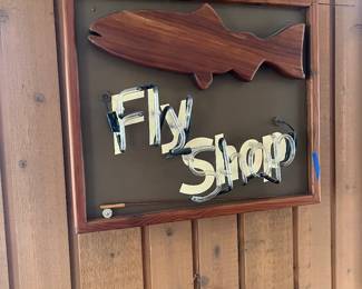 Very nice fishing sign.