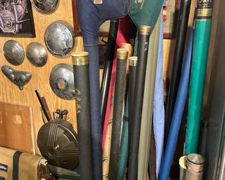 Fishing equipment.