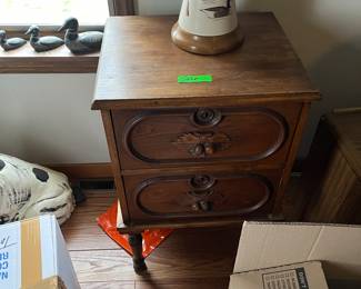Side tables.
