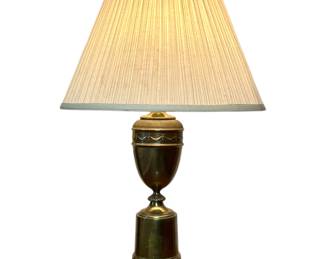 Brass table lamp vintage