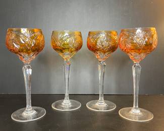 Nachtmann Traube wine glasses, Roemer style