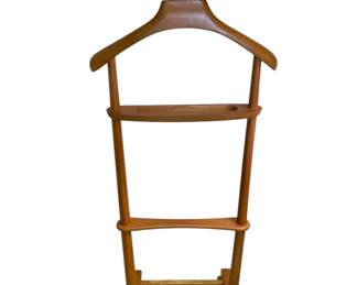 Wood valet vtg