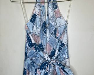 vintage halter dress
