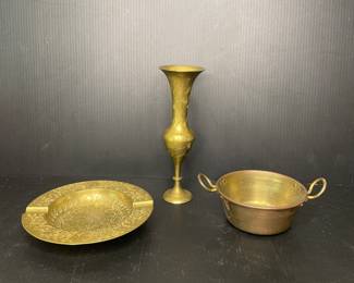 Brass decorative pieces