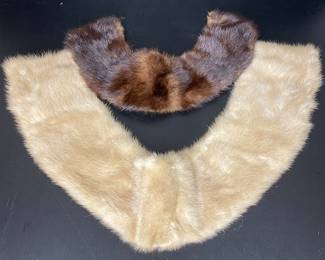 Vintage fur stoles