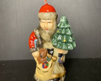 Vintage holiday candle