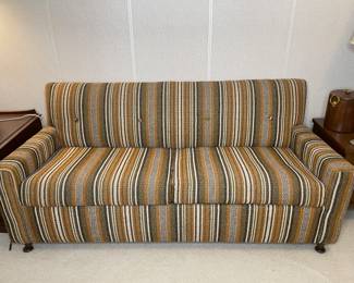 Vintage Kroehler upholstered sofa
