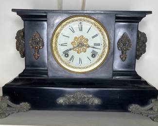 Ansonia Clock Co antique mantel clock