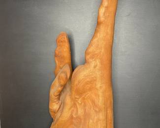 Wood sculpture
