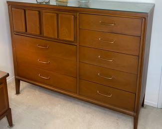 Broyhill Forward 70 Magna Mid Century Highboy Dresser