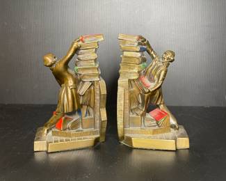 Vintage bookends