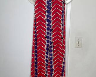 Maxi halter dress vtg