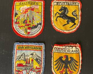 Vintage German patches