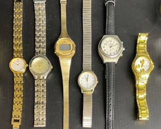 Vinatge watches: Bulova, Timex