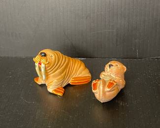 Walrus figurines