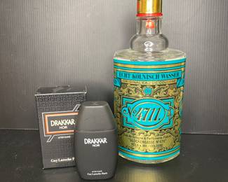 Vintage Drakkar Noir (new) Echt Kolnisch Wasser cologne bottle